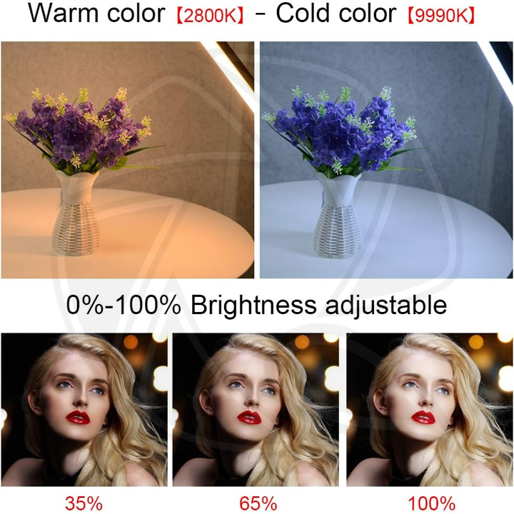 Yidoblo LT-RGB4 Portable Handheld RGB Color 40w Light LED Wand Lights For Photography 116cm