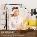 Yidoblo FZ-20H Salon Video Spa LED Fill Light for Mobile Live Streaming Beauty Lamp