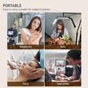 Yidoblo FZ-20H Salon Video Spa LED Fill Light for Mobile Live Streaming Beauty Lamp