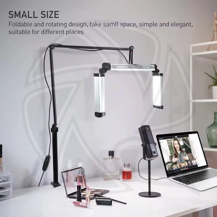 Yidoblo FZ-20H Salon Video Spa LED Fill Light for Mobile Live Streaming Beauty Lamp