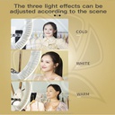 Yidoblo FS-640II 22 inches (56cm) 100W Whit LED Ring lamp Light Kit