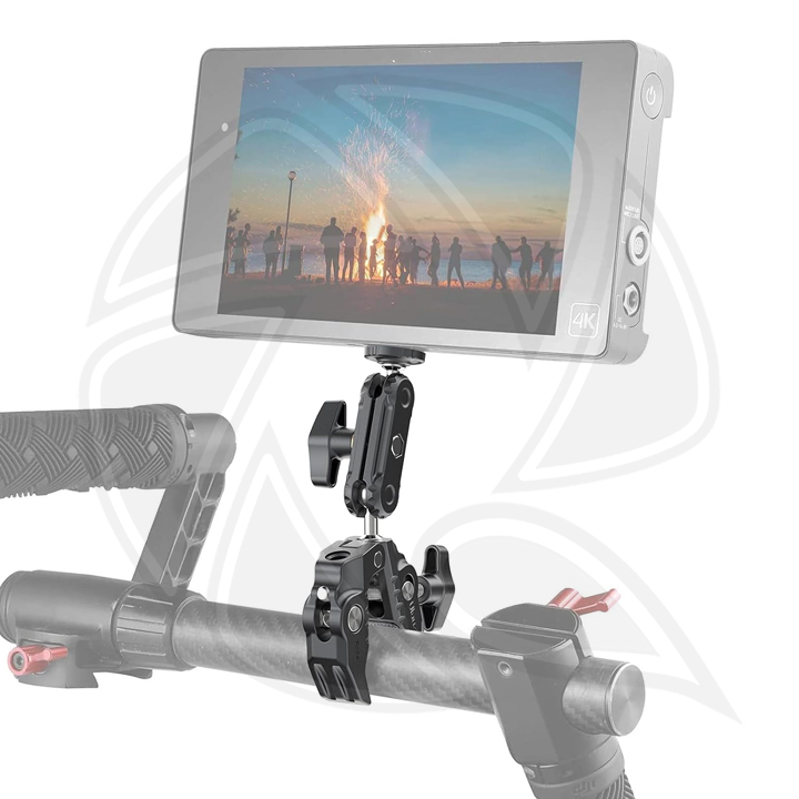 JMARY SR-56 Super Clamp Camera Bike Motorcycle Mount,