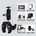 JMARY SR-56 Super Clamp Camera Bike Motorcycle Mount,