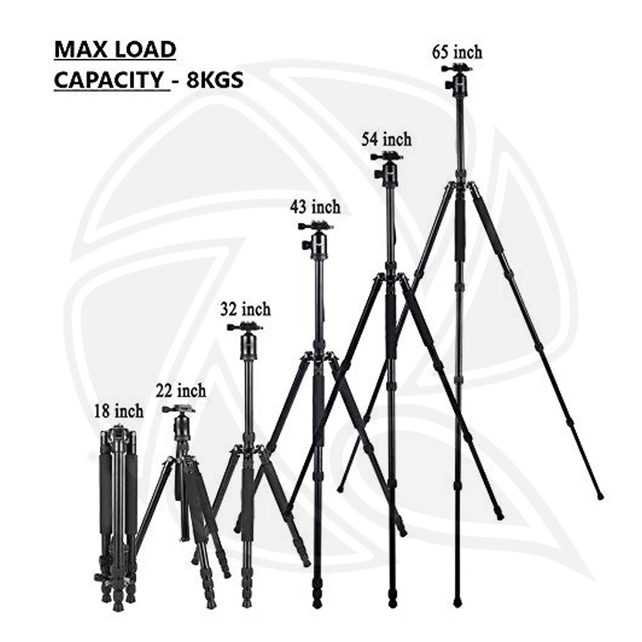 JMARY KT255-NB36 Professional Tripod with Ball Head