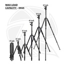 JMARY KT255-NB36 Professional Tripod with Ball Head