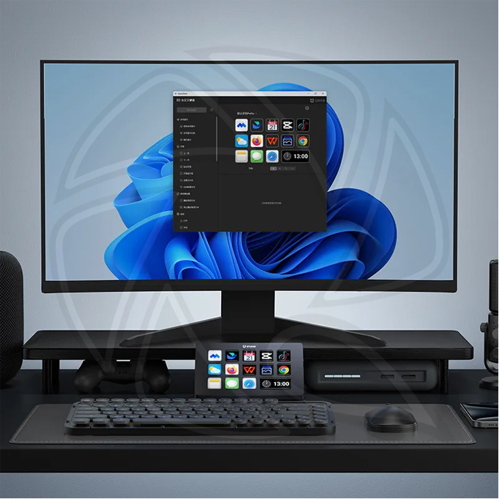 ULANZI  D200 Customizable LCD Key with Live Content Create Controller (A015)