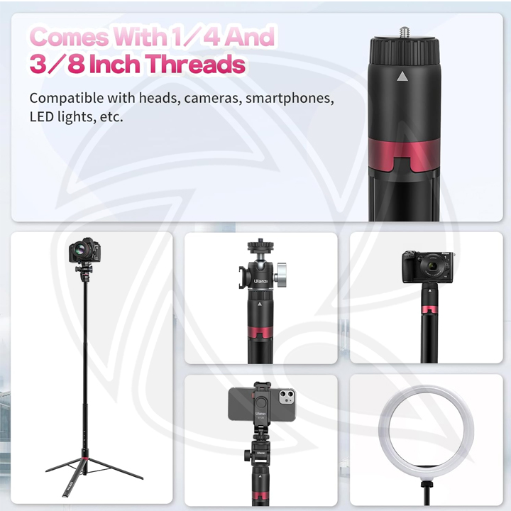 ULANZI AT01 Metal Multi-functional Tripod Stand T052