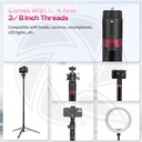 ULANZI AT01 Metal Multi-functional Tripod Stand T052