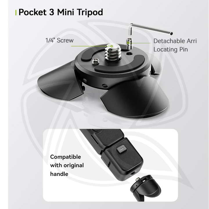 ULANZI PK-08 Pocket 3 Mini Tripod Kit C039