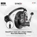 SYNCO Xtalk X13 Digital 2.4GHz 13-persin Full Duplex Wireless Intercom Head set System