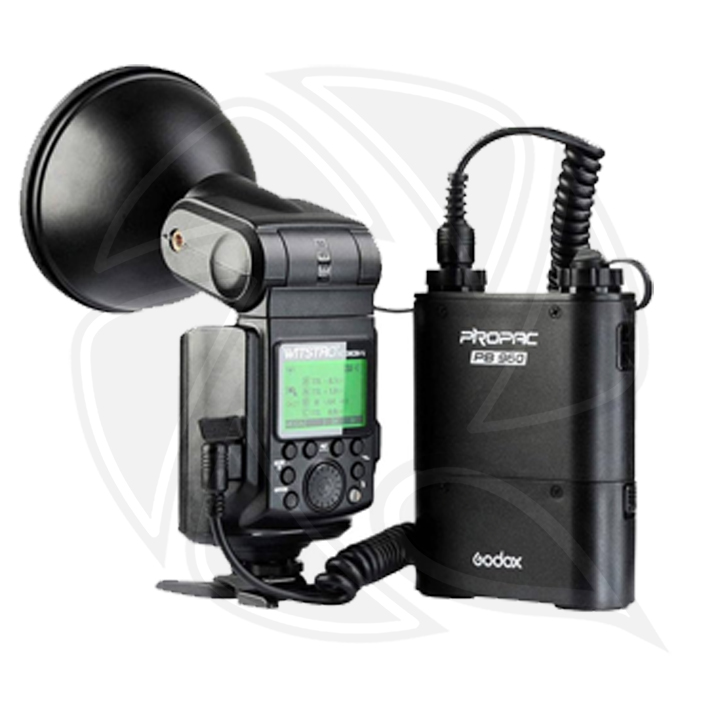 QPS- AD360II Speed Light &amp; SOFTBOX  60x60cm for Nikon