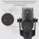 JMARY MC-PW9 RGB USB Wired Recording Microphone