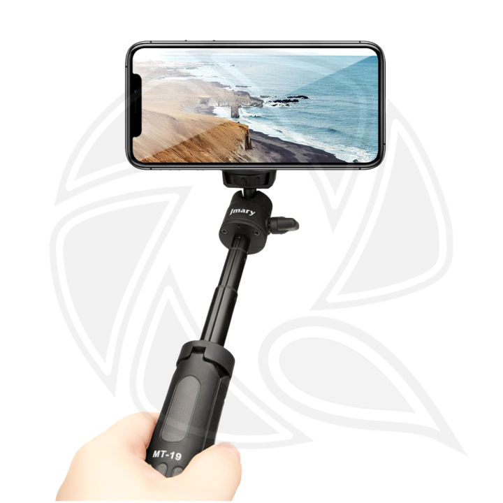 JMARY MT-19 Selfie stick &amp;mini tripod mobile phone holders