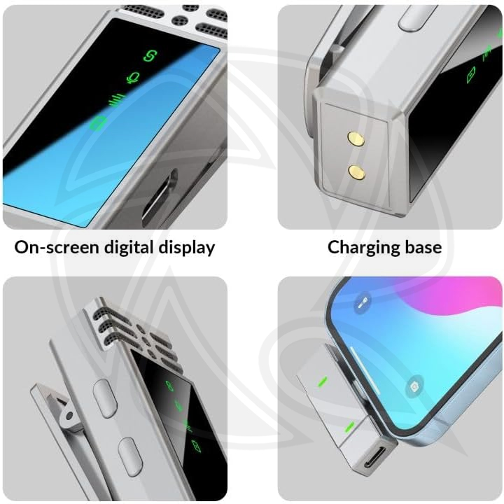 JMARY MW-15 Dual Lavalier Microphone for iPhone, Tablet, Laptop, Smartphone