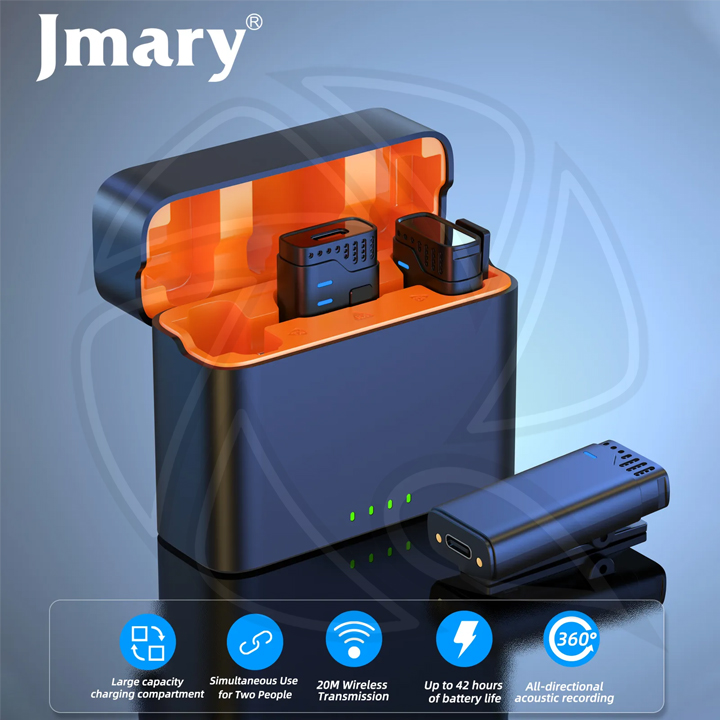 JMARY MW-16 2.4G Wireless Microphone for Mobile and Camera