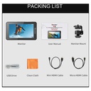 DESVIEW R6II 5.5 inch (14cm) Camera Field Monitor 4K 60HZ 2800nits Ultra High Brightness