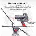 DESVIEW TP150 Portable Teleprompter 38cm for Tablets and Smartphones