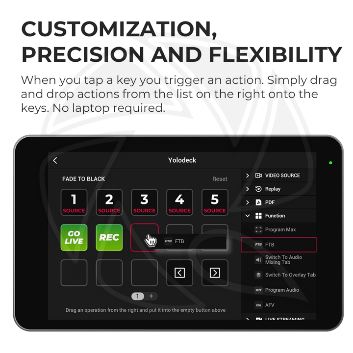 YoloLiv YoloDeck  The Ultimate Streaming Controller for YoloBox