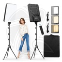 Led Light RL-24 Bi Color (88w) with Remote Control &amp; Light Stand