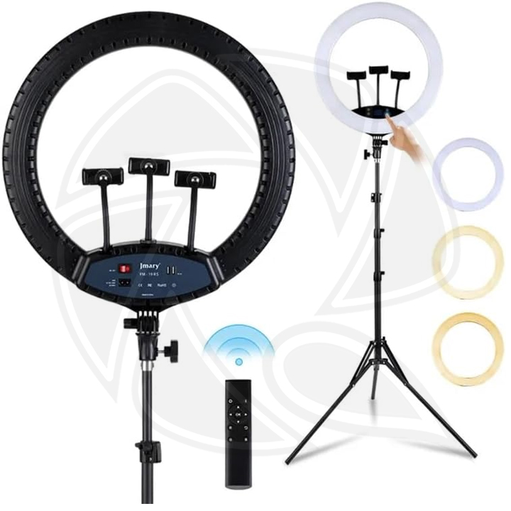JMARY FM19RS Led Ring Light 35.5cm 60W with Stand