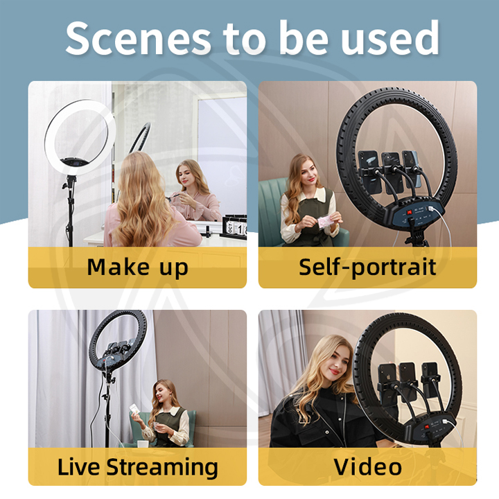 JMARY FM19RS Led Ring Light 35.5cm 60W with Stand