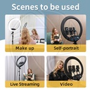 JMARY FM19RS Led Ring Light 35.5cm 60W with Stand