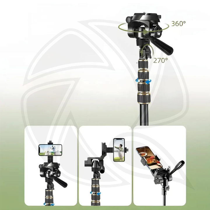 Neepho NP-2688 Extendable Selfie Stick Tripod 200cm