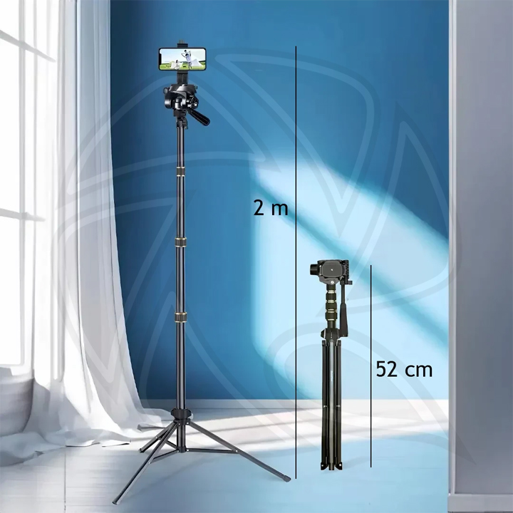 Neepho NP-2688 Extendable Selfie Stick Tripod 200cm