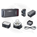 QPS- Godox AD200ProII TTL Pocket Flash with R200 Ring Flash Head