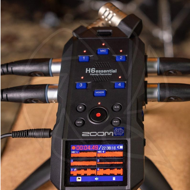 ZOOM H6essential Stereo Handy Recorder 6Track 2-Bit