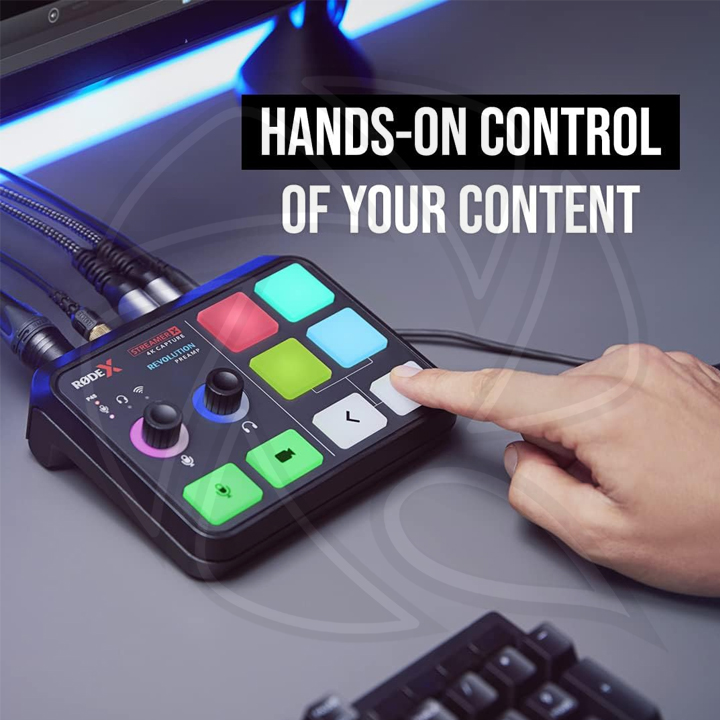 RODE 4K HDMI Capture Card PRO Audio Interface-uk (STREAMERXG)