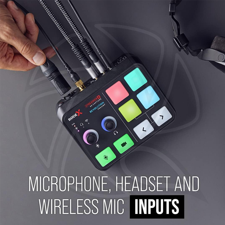 RODE 4K HDMI Capture Card PRO Audio Interface-uk (STREAMERXG)