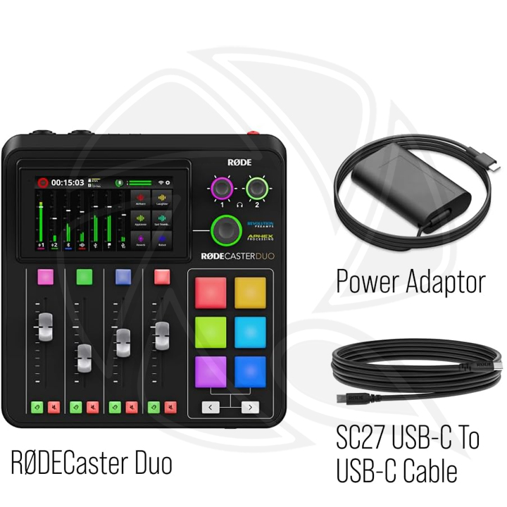 RODE Caster Duo Integrated Audio Production Studio (RCDUOG)