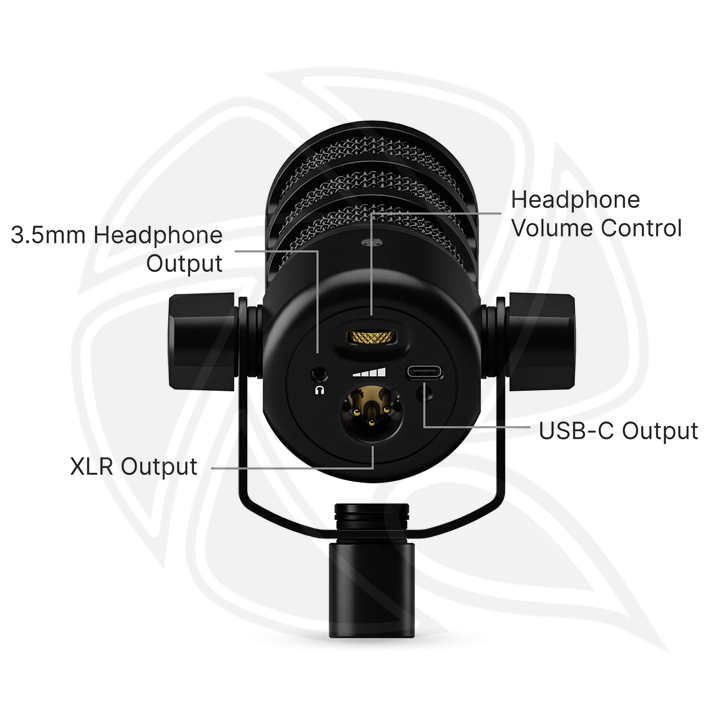 RODE PodMic USB Versatile Dynamic Broadcast Microphone (PodMicUSB)