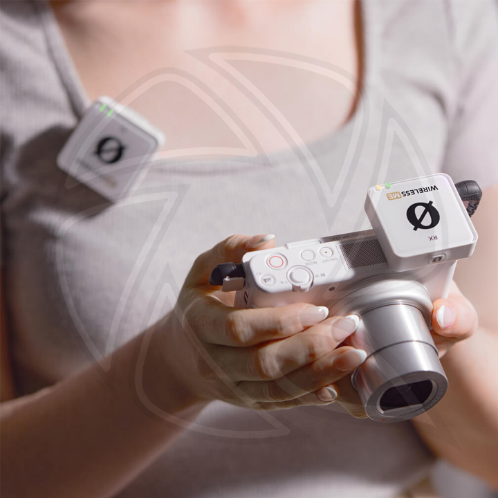 RODE Wireless ME Dual Compact Wireless Microphone System (White) (WIMEDUALW)