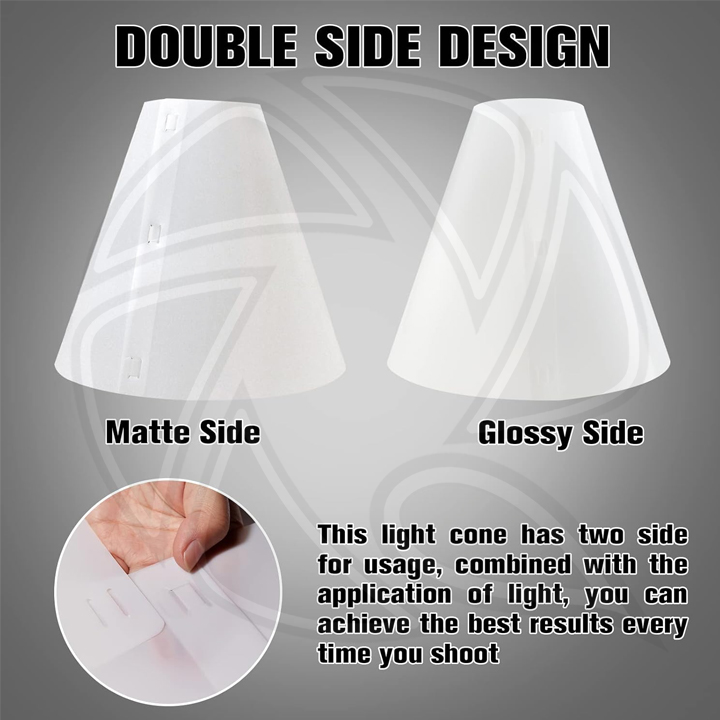NH-3 (NH-6) 360° Light Cone, Diffuser for Products Big Size 12.5x45x50cm