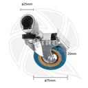 QIHE C22 Tripod Wheel (set 3pcs)