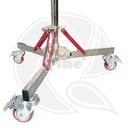 QIHE M5-120 220cm Stainless Steel C Stand