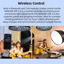 NANLITE FS-300C Led RGBW Spot Light