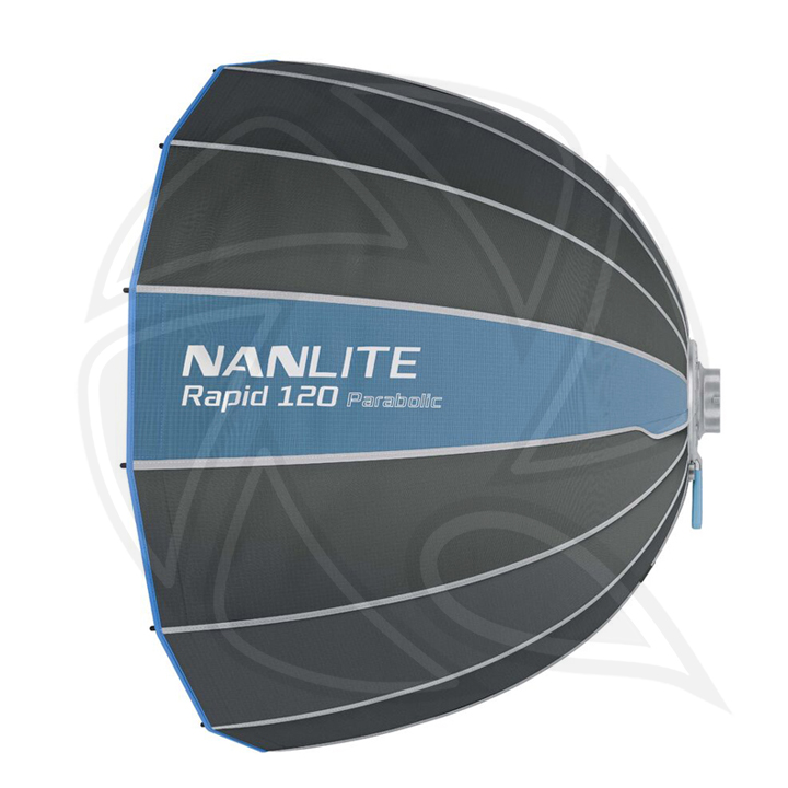 NANLITE SB-RP120 Rapid 120 Parabolic Softbox with grid 120cm