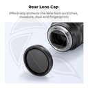 SKU.2222 Sony E-mount Body Cap*2 + Lens Rear Cap*2 + Hot Shoe Cap*2 + Cleaning Cloth*1