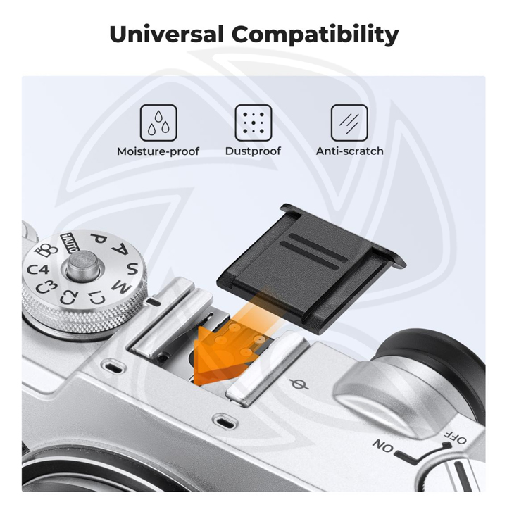 SKU.2222 Sony E-mount Body Cap*2 + Lens Rear Cap*2 + Hot Shoe Cap*2 + Cleaning Cloth*1