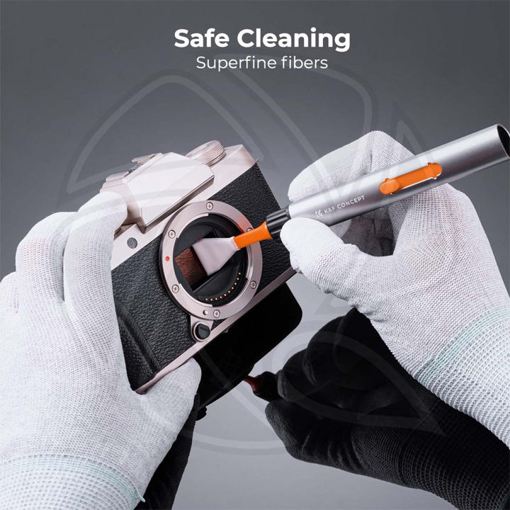 SKU.1975 Replaceable Cleaning Pen Set (Cleaning pen + 6 x APS-C Cleaning Stick + 3 x Flocked Sponge + 3 x Rejector)