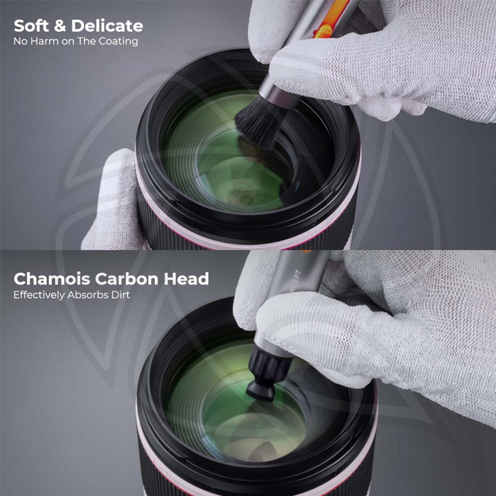 SKU.1975 Replaceable Cleaning Pen Set (Cleaning pen + 6 x APS-C Cleaning Stick + 3 x Flocked Sponge + 3 x Rejector)