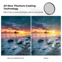 KF01.2480 77mm CPL Filter Circular Polarizers super Slim With 36 Multi-Layer Coatings Concept Nano-Xcel Series