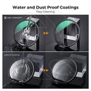 KF01.2369 67mm CPL Filter True Color Circular Polarizers Filter with 28 Multi-Layer Coatings for Camera Lens Nano-Xcel Series