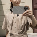 DJI MIC MINI Wireless Microphone 2PERSONES Internal Recording  for Type c, Camera (Neck mic. Wireless)