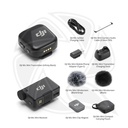 DJI MIC MINI Wireless Microphone Single Internal Recording  for Type c, Camera (Neck mic. Wireless)