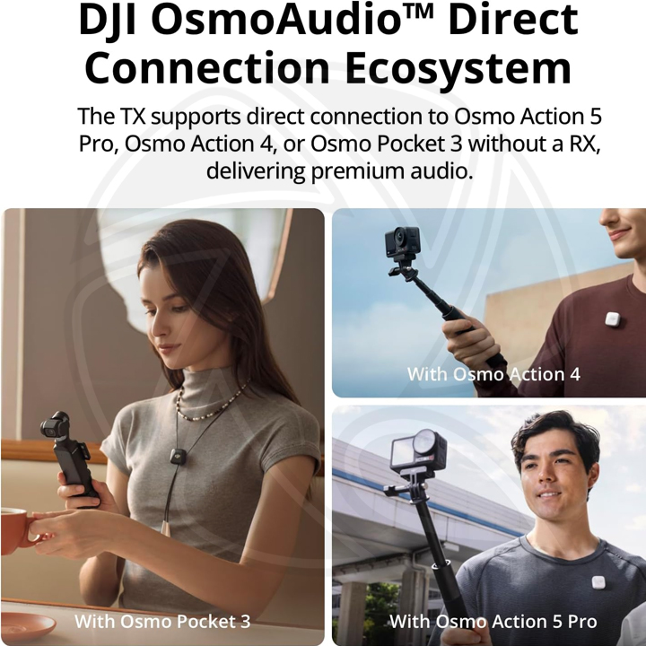 DJI MIC MINI Wireless Microphone Single Internal Recording  for Type c, Camera (Neck mic. Wireless)