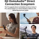 DJI MIC MINI Wireless Microphone Single Internal Recording  for Type c, Camera (Neck mic. Wireless)
